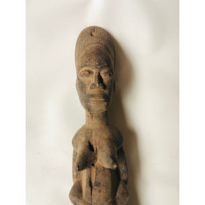 Vintage Baule Female Spirit Figure (Côte d'Ivoire) – African tribal art
