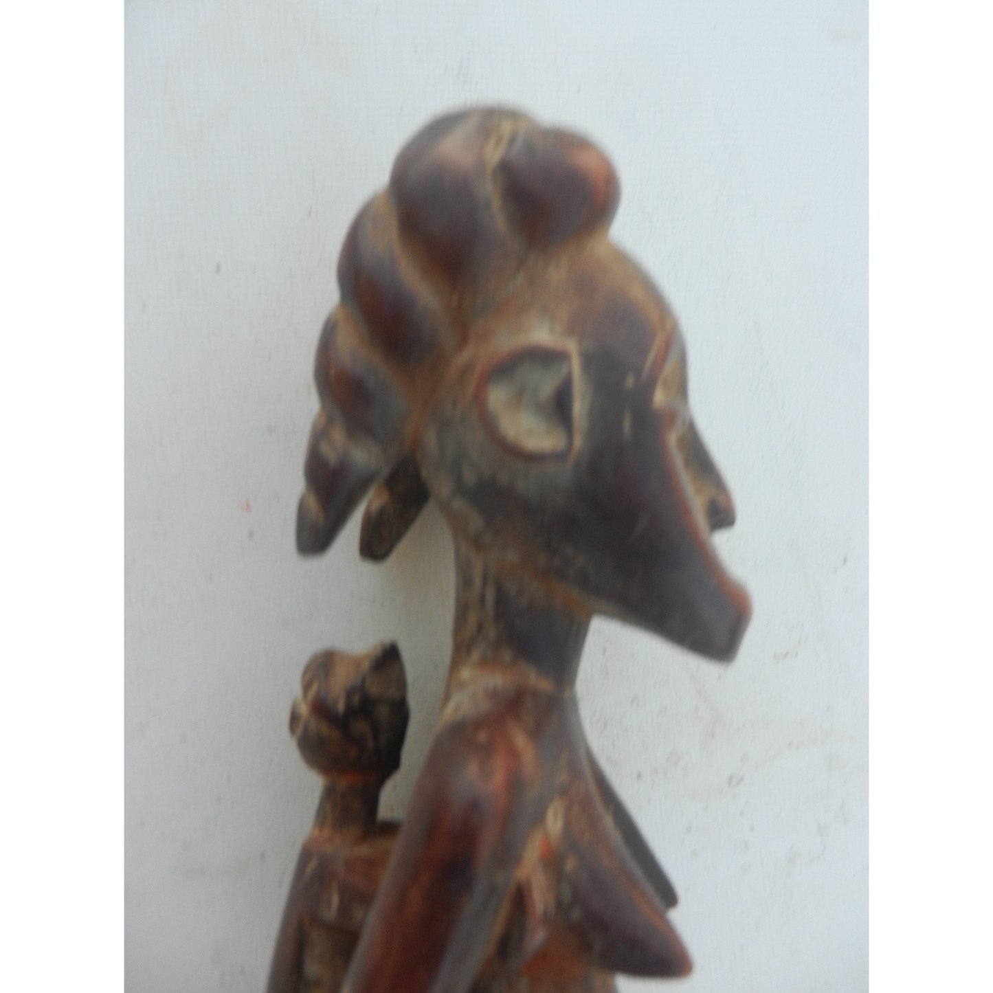 Punu Maternity Figure from Gabon African tribal statue