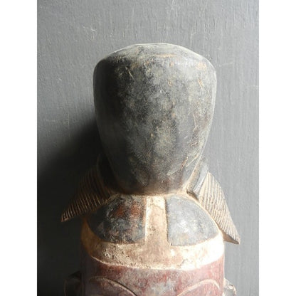 Chokwe Female Ceremonial Mask, Authentic African Tribal Art