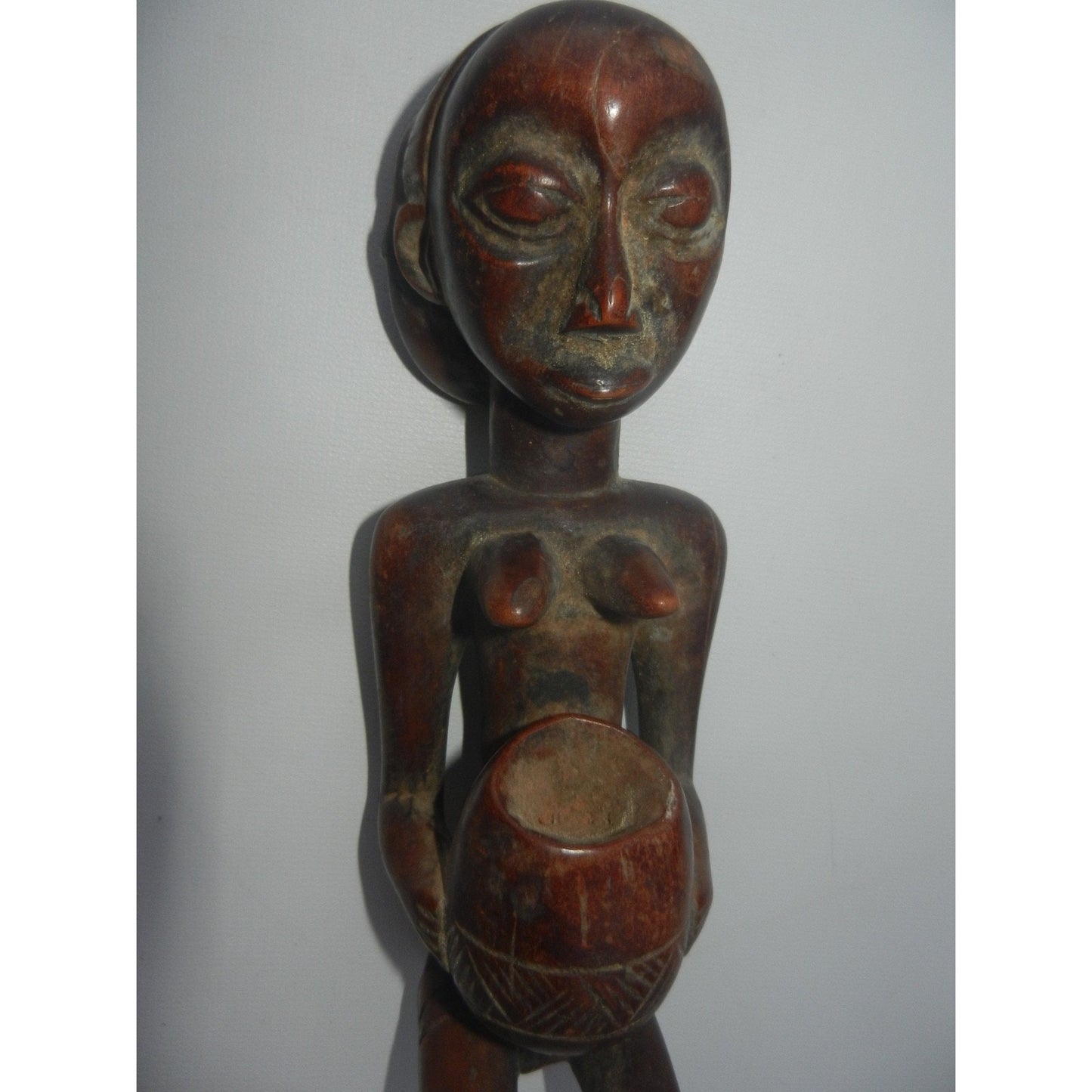 Teke (Bateke) Fertility Figure - African Tribal Art from Gabon-Congo