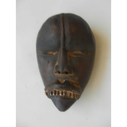 Lwalwa Carved Wood  Ceremonial Mask — African tribal art