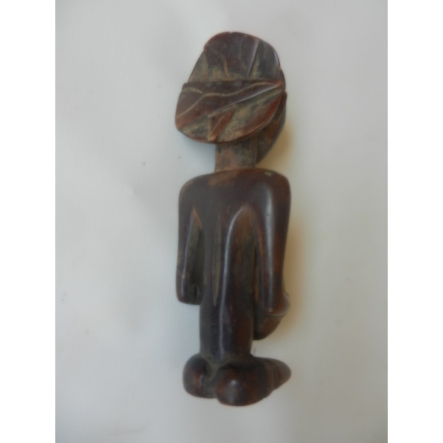 Luba Bowl Bearer Mboko Wooden Figure