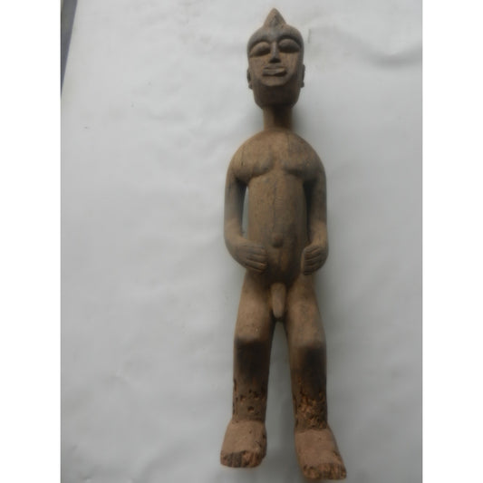 Mossi Fertility Boy Statue — Burkina Faso African Tribal Art